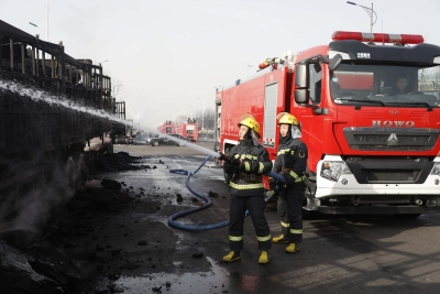 11 dead in east China factory fire | 11 dead in east China factory fire