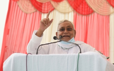 When husband jailed, wife made CM: Nitish's dig at RJD | When husband jailed, wife made CM: Nitish's dig at RJD