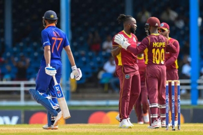 West Indies fined 20 per cent of match fee for slow over-rate in T20I vs India | West Indies fined 20 per cent of match fee for slow over-rate in T20I vs India