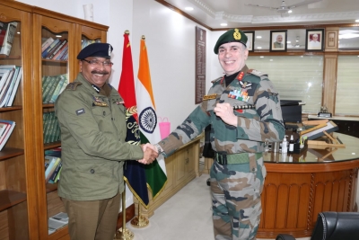 Tiger Division commander, DGP discuss security situation in J&K | Tiger Division commander, DGP discuss security situation in J&K