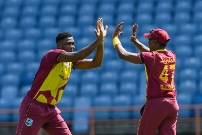 SA beat West Indies in final-over thriller | SA beat West Indies in final-over thriller