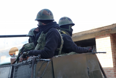 Two encounters break out at Shopian and Baramulla in J&K | Two encounters break out at Shopian and Baramulla in J&K Two encounters break out at Shopian and Baramulla in J&K | Two encounters break out at Shopian and Baramulla in J&K
