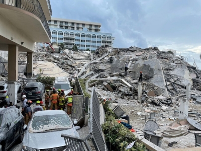 'Search at collapsed Florida condo won't end until all human remains found' | 'Search at collapsed Florida condo won't end until all human remains found'
