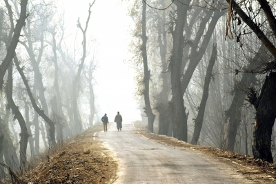 Partly cloudy weather with bitter cold in Kashmir, Ladakh | Partly cloudy weather with bitter cold in Kashmir, Ladakh