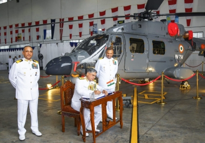 Navy gets new ALH squadron to enhance surveillance on east coast | Navy gets new ALH squadron to enhance surveillance on east coast