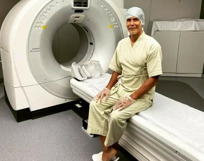 Milind Soman undergoes CT scan says 'all normal' | Milind Soman undergoes CT scan says 'all normal' Milind Soman undergoes CT scan says 'all normal' | Milind Soman undergoes CT scan says 'all normal'