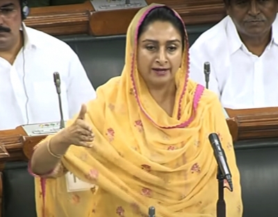 2 Punjab woman MPs raise farmers' issues in Lok Sabha | 2 Punjab woman MPs raise farmers' issues in Lok Sabha