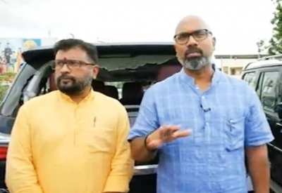 Telangana BJP terms attack on MP act of cowardice | Telangana BJP terms attack on MP act of cowardice Telangana BJP terms attack on MP act of cowardice | Telangana BJP terms attack on MP act of cowardice