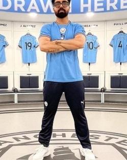 Harrdy Sandhu invited by Manchester City team for match | Harrdy Sandhu invited by Manchester City team for match