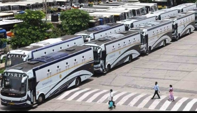 AP arranges buses at Telangana border to facilitate festival travel | AP arranges buses at Telangana border to facilitate festival travel