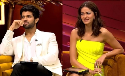 'Koffee With Karan': Vijay Deverakonda wouldn't mind a 'threesome' | 'Koffee With Karan': Vijay Deverakonda wouldn't mind a 'threesome'