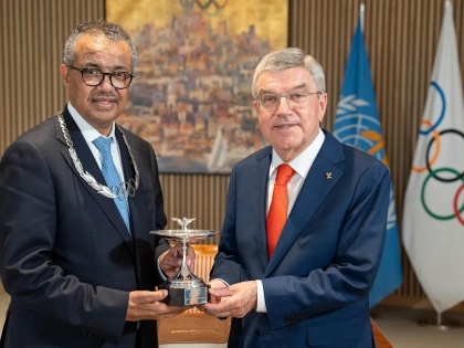 IOC awards Olympic Order to WHO Director-General Tedros Ghebreyesus | IOC awards Olympic Order to WHO Director-General Tedros Ghebreyesus