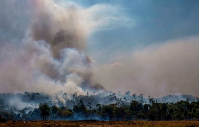 Big increase recorded in Amazon fires | Big increase recorded in Amazon fires