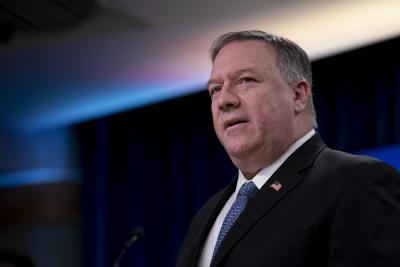 Beijing's pursuit of South China Sea resources unlawful: Pompeo | Beijing's pursuit of South China Sea resources unlawful: Pompeo
