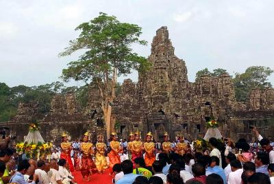 Cambodia's Angkor Wat sees 74% drop in foreign visitors | Cambodia's Angkor Wat sees 74% drop in foreign visitors