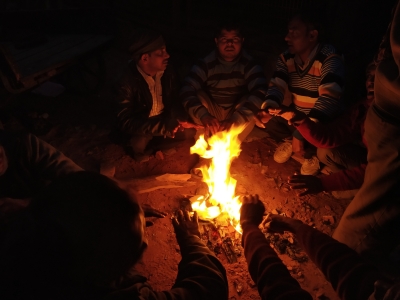 Icy winds sweep over Delhi at 3.5 degrees C | Icy winds sweep over Delhi at 3.5 degrees C