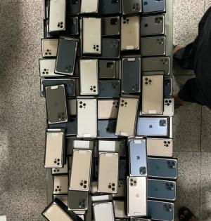 80 iPhones worth over Rs 1 cr seized at Hyd Airport | 80 iPhones worth over Rs 1 cr seized at Hyd Airport