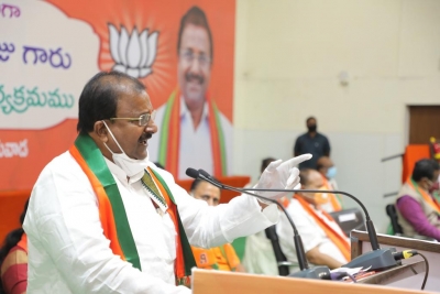 Jagan's welfare pushing Andhra into bankruptcy: BJP | Jagan's welfare pushing Andhra into bankruptcy: BJP