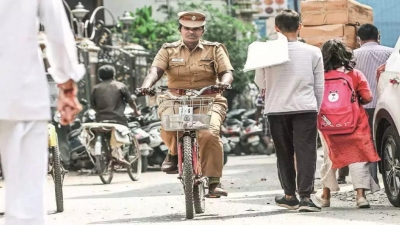 TN woman cop whose cycling habit motivates people | TN woman cop whose cycling habit motivates people