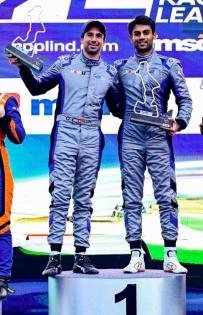 Indian Racing League: Akhil Rabindra, Neel Jani win Feature Race to keep Hyderabad Blackbirds on top | Indian Racing League: Akhil Rabindra, Neel Jani win Feature Race to keep Hyderabad Blackbirds on top