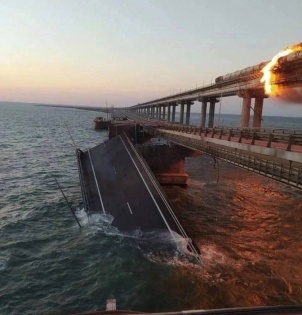 Crimean bridge explosion just the beginning: Ukraine | Crimean bridge explosion just the beginning: Ukraine