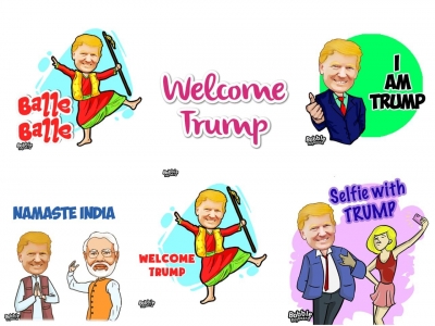 Trump performs Balle Balle in Bobble GIFs, stickers | Trump performs Balle Balle in Bobble GIFs, stickers Trump performs Balle Balle in Bobble GIFs, stickers | Trump performs Balle Balle in Bobble GIFs, stickers
