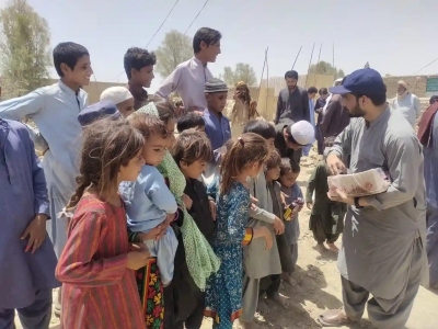 Hindu volunteers in Noshki step up aid in Balochistan floods | Hindu volunteers in Noshki step up aid in Balochistan floods