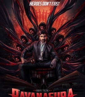 Ravi Teja's 'Ravanasura' blood-stained first-look is out | Ravi Teja's 'Ravanasura' blood-stained first-look is out