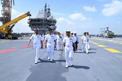 Navy to induct indigenous aircraft carrier INS Vikrant to boost maritime security | Navy to induct indigenous aircraft carrier INS Vikrant to boost maritime security