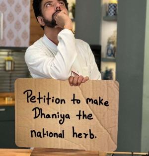 Celebrity Chef Ranveer Brar petitions to confer coriander a national herb | Celebrity Chef Ranveer Brar petitions to confer coriander a national herb Celebrity Chef Ranveer Brar petitions to confer coriander a national herb | Celebrity Chef Ranveer Brar petitions to confer coriander a national herb