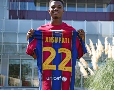Ansu Fati agrees new contract with Barcelona | Ansu Fati agrees new contract with Barcelona