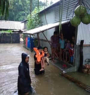 Assam flood situation worsens; 13 lakh affected, toll at 44 | Assam flood situation worsens; 13 lakh affected, toll at 44