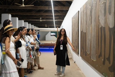 100 women members of FICCI visit Kochi Biennale | 100 women members of FICCI visit Kochi Biennale