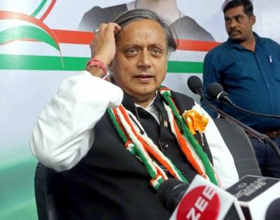 Violation of polling norms, alleges Tharoor camp | Violation of polling norms, alleges Tharoor camp