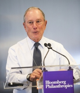 Mike Bloomberg forced to apologise after ex-UK PM speech criticising China | Mike Bloomberg forced to apologise after ex-UK PM speech criticising China