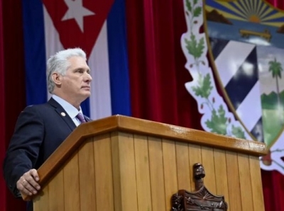 Miguel Diaz-Canel re-elected as Cuba's President | Miguel Diaz-Canel re-elected as Cuba's President