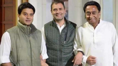 Rahul retweets December 2018 photograph with Scindia | Rahul retweets December 2018 photograph with Scindia