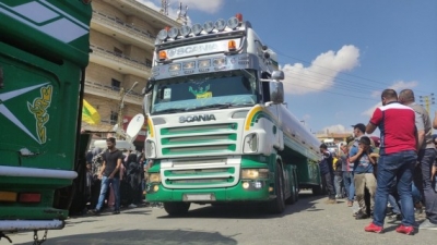 Lebanon receives tanker trucks carrying Iranian oil | Lebanon receives tanker trucks carrying Iranian oil