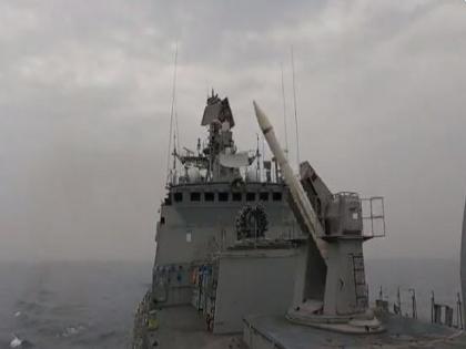 Indian Navy successfully tests surface to air missile system from warship | Indian Navy successfully tests surface to air missile system from warship