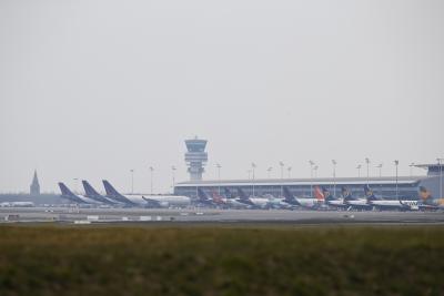 Security staff strike forces closure of major Belgian airport | Security staff strike forces closure of major Belgian airport