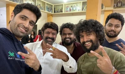 Balakrishna watches Adivi Sesh's 'HIT 2', calls it 'spine-chilling' | Balakrishna watches Adivi Sesh's 'HIT 2', calls it 'spine-chilling' Balakrishna watches Adivi Sesh's 'HIT 2', calls it 'spine-chilling' | Balakrishna watches Adivi Sesh's 'HIT 2', calls it 'spine-chilling'