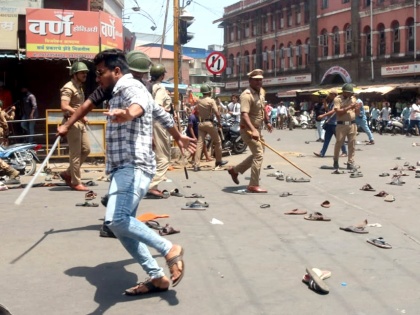A day after violence, Kolhapur calm but edgy; 36 booked | A day after violence, Kolhapur calm but edgy; 36 booked