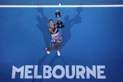 Sabalenka overcomes Rybakina to win Australian Open, first Grand Slam title | Sabalenka overcomes Rybakina to win Australian Open, first Grand Slam title