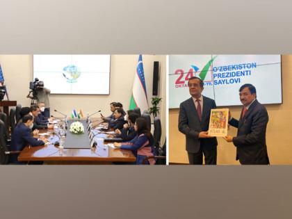 CEC Sushil Chandra pays four-day visit to Uzbekistan as International Observer for Presidential Elections | CEC Sushil Chandra pays four-day visit to Uzbekistan as International Observer for Presidential Elections