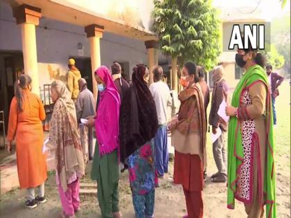 Assembly polls: UP records 9.10 pc voter turnout till 9 am | Assembly polls: UP records 9.10 pc voter turnout till 9 am