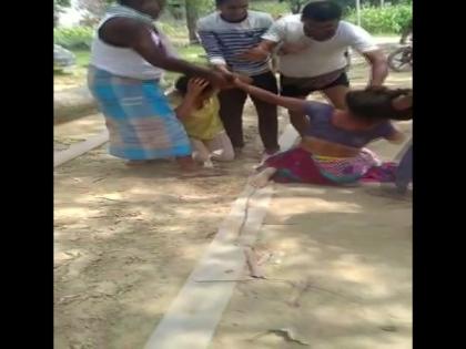 Video of women being assaulted by men in UP's Deoria goes viral | Video of women being assaulted by men in UP's Deoria goes viral