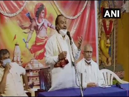 Karnataka minister hails bhoomi pujan, says Kashi Vishwanath, Mathura temples have to be liberated | Karnataka minister hails bhoomi pujan, says Kashi Vishwanath, Mathura temples have to be liberated