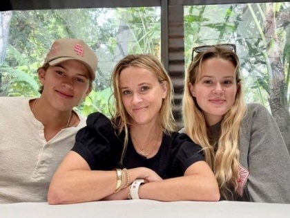 Reese Witherspoon shares sweet shot with her lookalike kids, says she's 'lucky' | Reese Witherspoon shares sweet shot with her lookalike kids, says she's 'lucky'