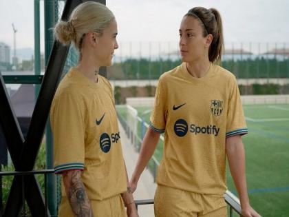 FC Barcelona unveil Olympic gold inspired away kit for 2022-23 | FC Barcelona unveil Olympic gold inspired away kit for 2022-23 FC Barcelona unveil Olympic gold inspired away kit for 2022-23 | FC Barcelona unveil Olympic gold inspired away kit for 2022-23