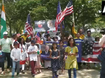 Indian-Americans hold Unity march in Washington ahead of PM Modi's visit | Indian-Americans hold Unity march in Washington ahead of PM Modi's visit